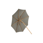 Paris Prix Parasol En Bois "Cerox" 270cm Gris