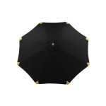 Paris Prix Parasol En Bois "Cerox" 270cm Noir