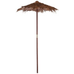 paris prix Parasol en Bois "Cocotier" 150cm Marron