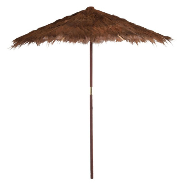 Paris Prix Parasol En Bois "Cocotier" 250cm Marron