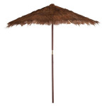 paris prix Parasol en Bois "Cocotier" 250cm Marron