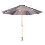 paris prix Parasol en Bois "Ixos" 300cm Gris