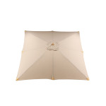 Paris Prix Parasol En Bois "Naxos" 300cm Marron