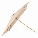 paris prix Parasol en Bois "Naxos" 300cm Marron