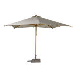 paris prix Parasol en Bois "Naxos" 300cm Naturel