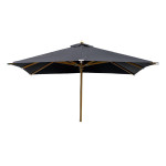paris prix Parasol en Bois "Naxos" 300cm Noir