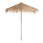 paris prix Parasol en Bois "Paille" 290cm Naturel