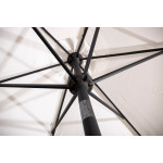 Paris Prix Parasol En Métal "Leeds" 300cm Blanc