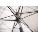 Paris Prix Parasol En Métal "Leeds" 300cm Blanc