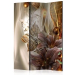 paris prix Paravent 3 Volets "Amber Land" 135x172cm