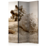 paris prix Paravent 3 Volets "Beach & Shell" 135x172cm