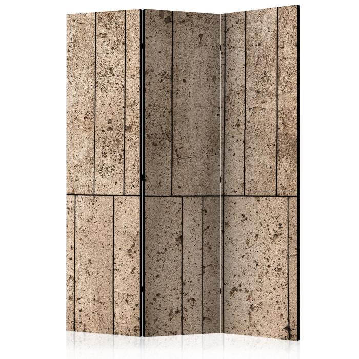 Paris Prix Paravent 3 Volets "Beige Wall" 135x172cm