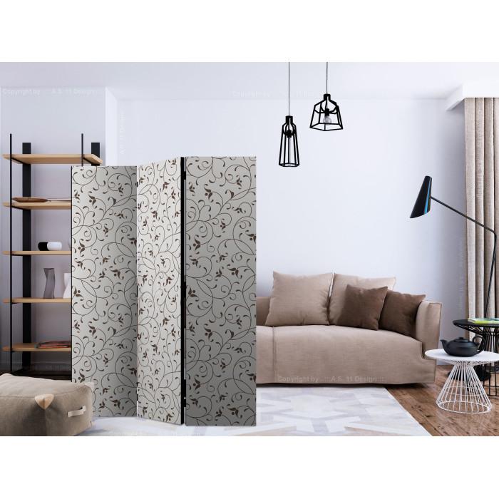 Paris Prix Paravent 3 Volets "Black Twigs" 135x172cm