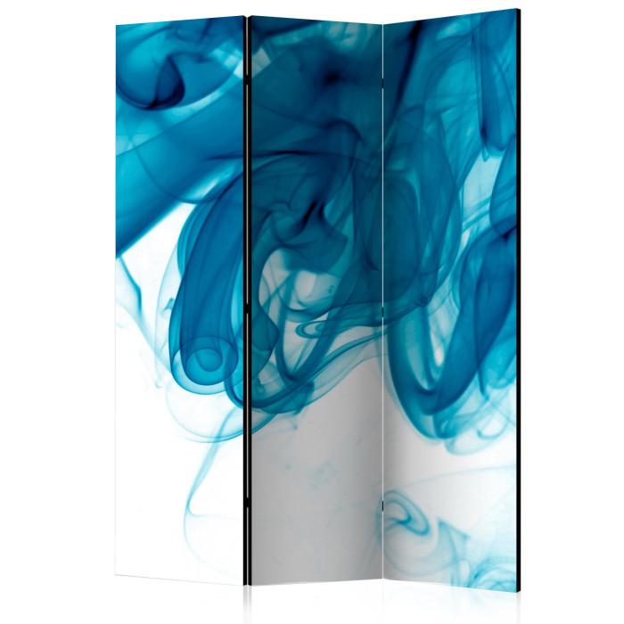 Paris Prix Paravent 3 Volets "Blue Smoke" 135x172cm