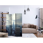 Paris Prix Paravent 3 Volets "Blue York" 135x172cm