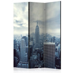 paris prix Paravent 3 Volets "Blue York" 135x172cm