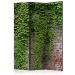 paris prix Paravent 3 Volets "Brick & Ivy" 135x172cm