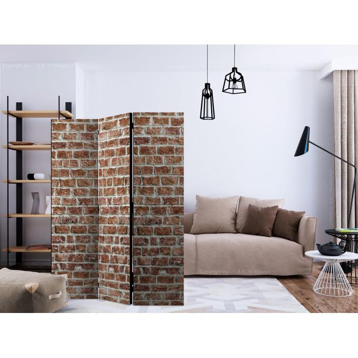 Paris Prix Paravent 3 Volets "Brick Space" 135x172cm