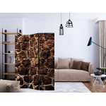Paris Prix Paravent 3 Volets "Brown Cave" 135x172cm