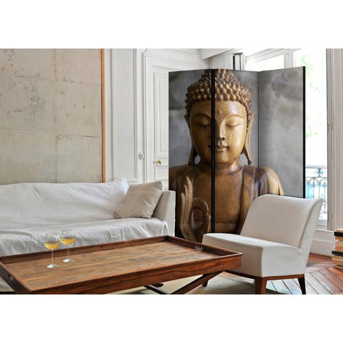 Paris Prix Paravent 3 Volets "Buddha" 135x172cm