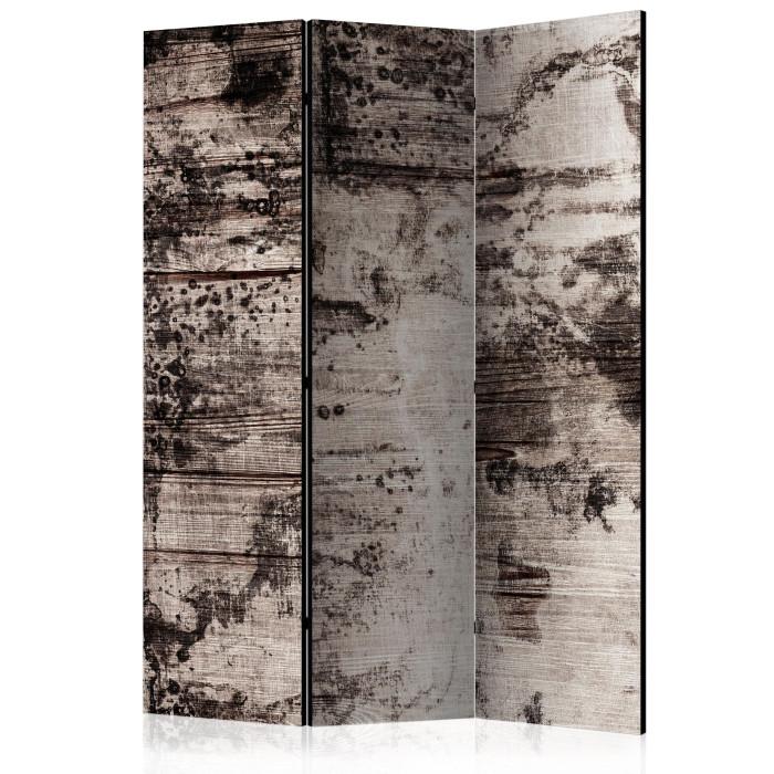 Paris Prix Paravent 3 Volets "Burnt Wood" 135x172cm