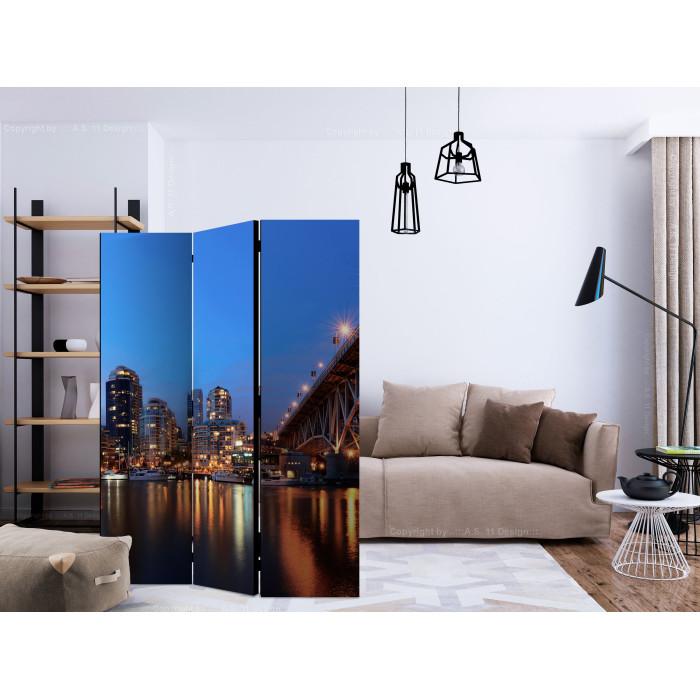 Paris Prix Paravent 3 Volets "City Lights" 135x172cm