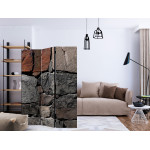 Paris Prix Paravent 3 Volets "Dark Stones" 135x172cm