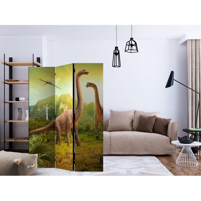 Paris Prix Paravent 3 Volets "Dinosaurs" 135x172cm