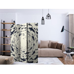 Paris Prix Paravent 3 Volets "Fish Swirl" 135x172cm