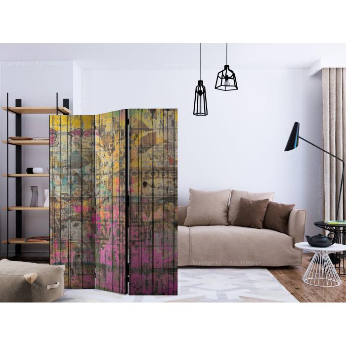 Paris Prix Paravent 3 Volets "Freestyle" 135x172cm