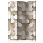 paris prix Paravent 3 Volets "Gold Net" 135x172cm