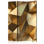 paris prix Paravent 3 Volets "Golden Dome" 135x172cm