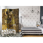 Paris Prix Paravent 3 Volets "Golden Kiss" 135x172cm