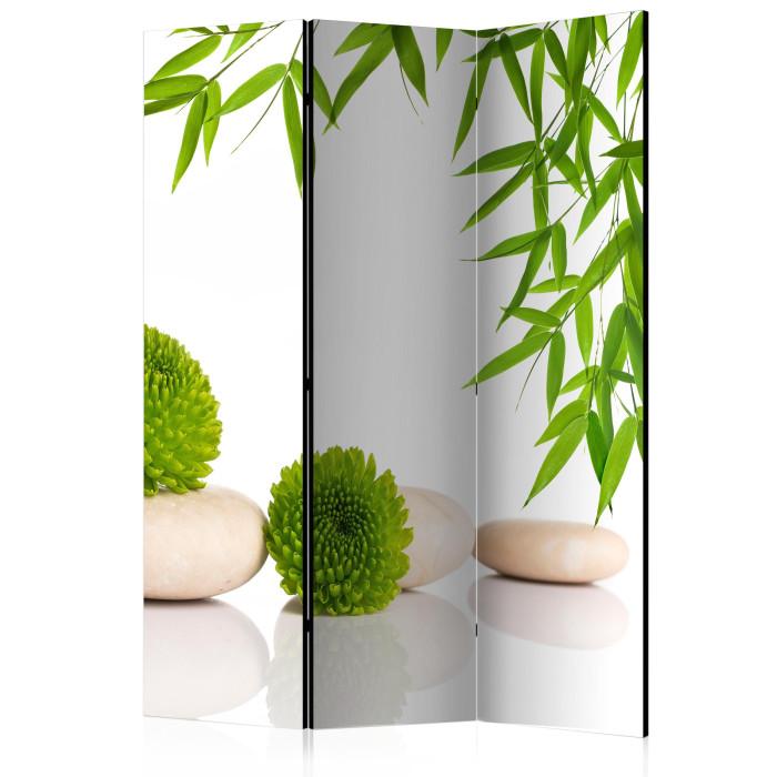 Paris Prix Paravent 3 Volets "Green Relax" 135x172cm