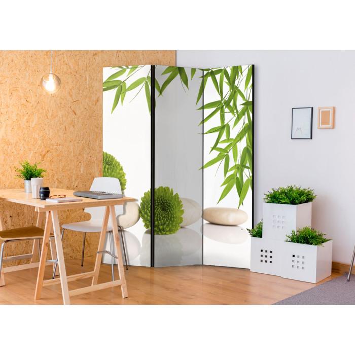 Paris Prix Paravent 3 Volets "Green Relax" 135x172cm