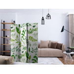 Paris Prix Paravent 3 Volets "Green Twigs" 135x172cm