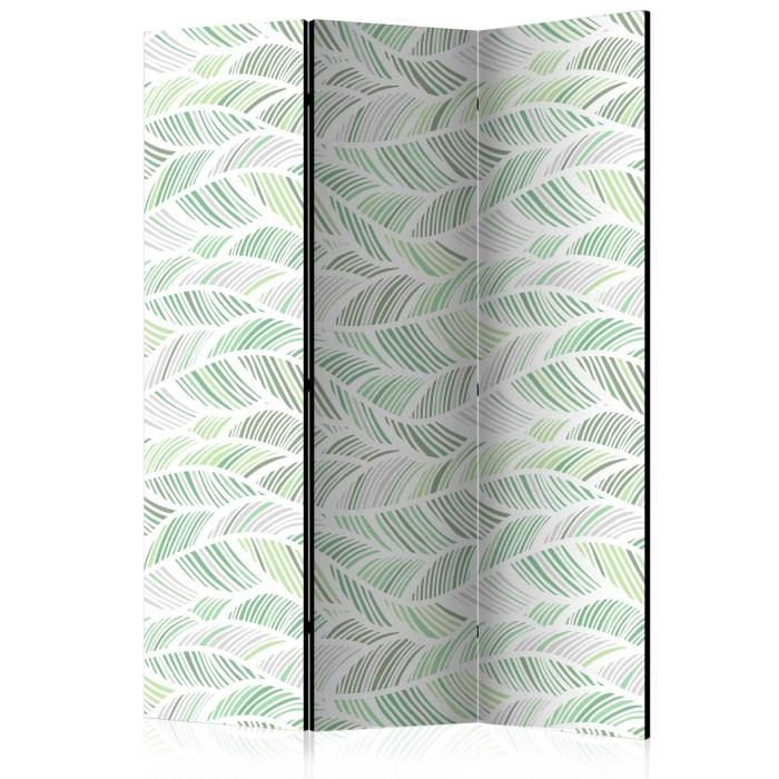 Paris Prix Paravent 3 Volets "Green Waves" 135x172cm