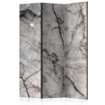paris prix Paravent 3 Volets "Grey Marble" 135x172cm