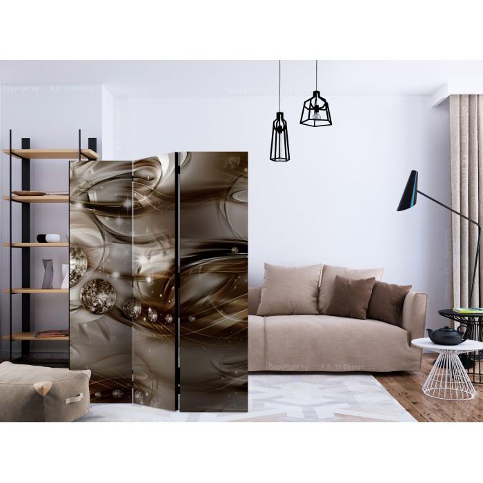 Paris Prix Paravent 3 Volets "Grey River" 135x172cm