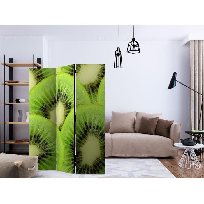 Paris Prix Paravent 3 Volets "Kiwi Slices" 135x172cm