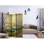 Paris Prix Paravent 3 Volets "Time Travel" 135x172cm