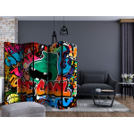 Paris Prix Paravent 5 Volets "Be Cool" 172x225cm