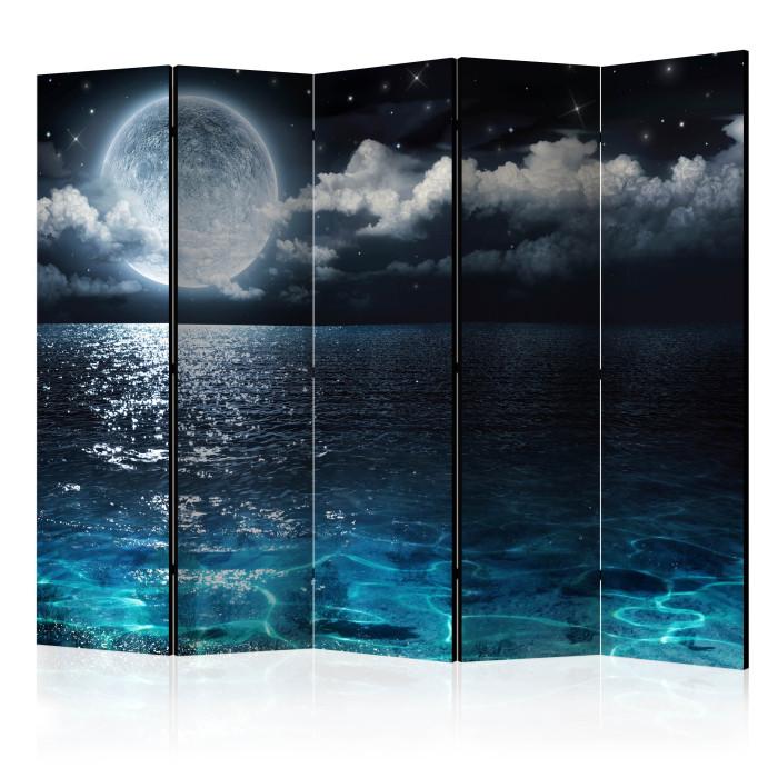 Paris Prix Paravent 5 Volets "Blue Lagoon" 172x225cm