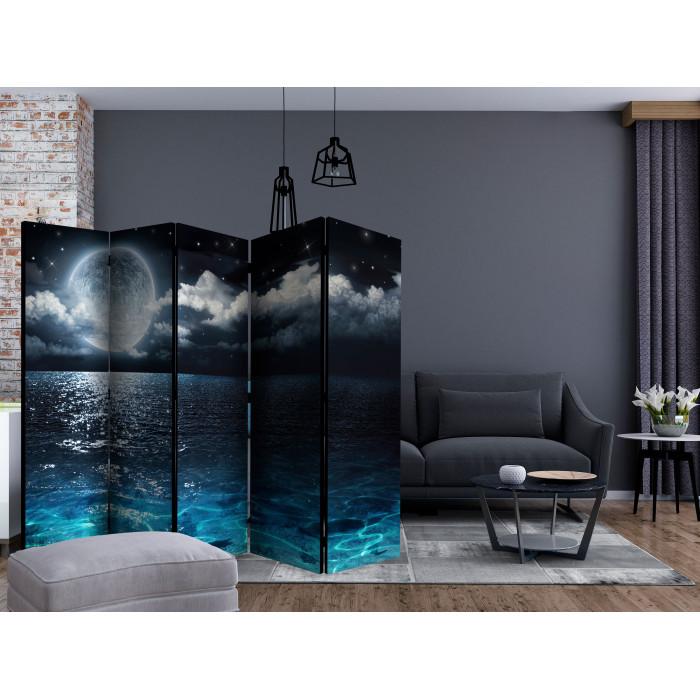 Paris Prix Paravent 5 Volets "Blue Lagoon" 172x225cm