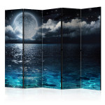 paris prix Paravent 5 Volets "Blue Lagoon" 172x225cm