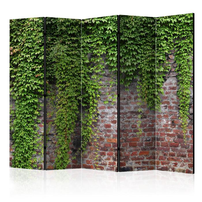 Paris Prix Paravent 5 Volets "Brick & Ivy" 172x225cm
