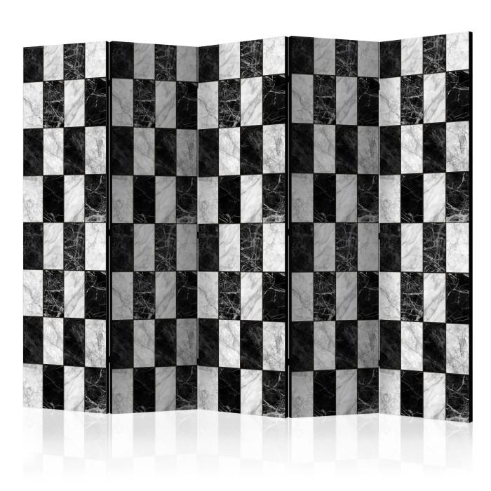 Paris Prix Paravent 5 Volets "Checker" 172x225cm