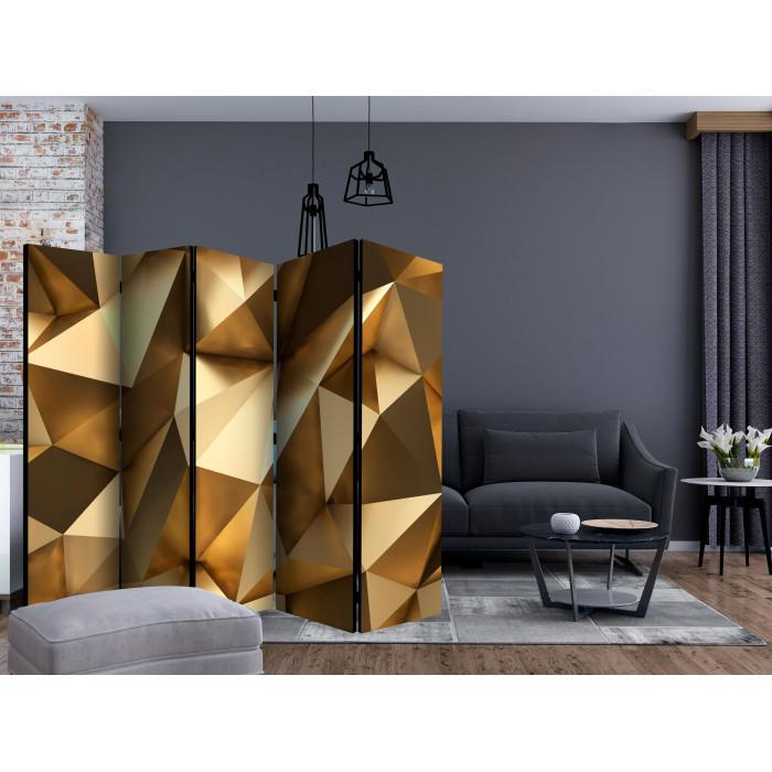 Paris Prix Paravent 5 Volets "Golden Dome" 172x225cm