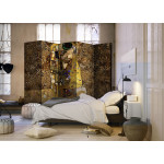 Paris Prix Paravent 5 Volets "Golden Kiss" 172x225cm