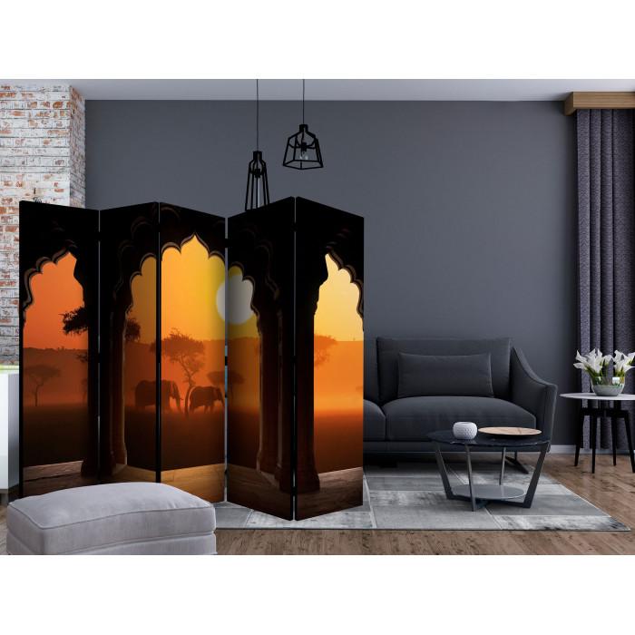 Paris Prix Paravent 5 Volets "Hear Africa" 172x225cm